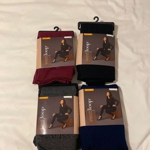 Pack of west loop fleece leggings